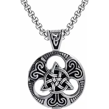Přívěsek Přívěsek z oceli Keltský uzel Magic - Model BEZ ŘETÍZKU (pouze přívěsek)