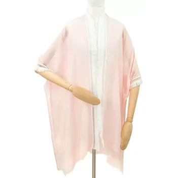 ArtOfPolo pončo na plavky Pareo letní vánek Růžové