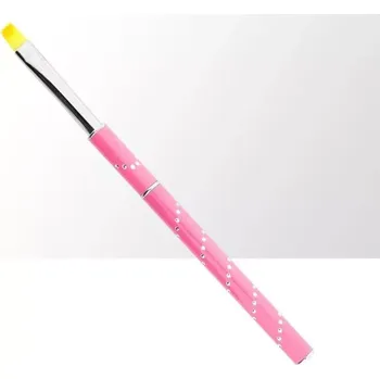 Přírodní štětec na gel č.8 Růžový
