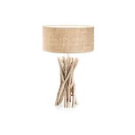 Stolní lampa Ideal lux 129570 DRIFTWOOD TL1 1xE27 60W dřevo