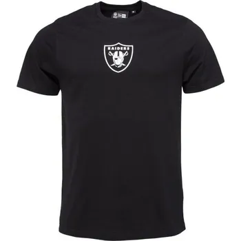 Pánské triko New Era LAS VEGAS RAIDERS NFL LOGO M Černá, Bílá