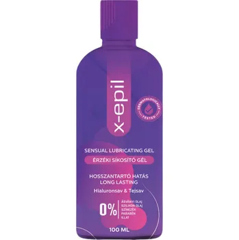Lubrikační gel X-Epil - Smyslný lubrikační gel (100 ml)