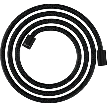 Vodovodní baterie AXOR ShowerSolutions textilní sprchová hadice 2 m s válcovými matkami, matná černá 28291670