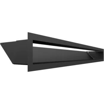 KRATKI 90 x 800 Luft černá krbová mřížka