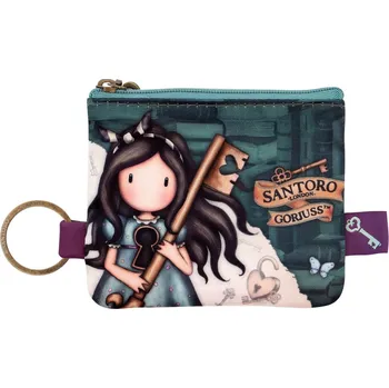 Peněženka / klíčenka Santoro London –Curiosity, 12 x 9 x 1 cm