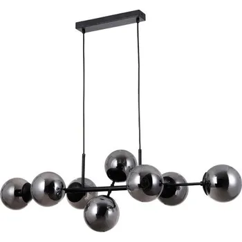 ITALUX PND-1098-8-BL Molite závěsné svítidlo 8xE14 černá, grafitová