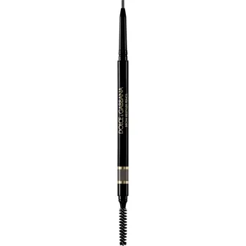 Přípravek na oči Dolce&Gabbana Classic Brow Restyler Pencil tužka na obočí s kartáčkem odstín 04 Dark Brown - Neutral Medium Brown 0.09 g