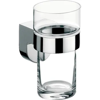 Sklenice Emco Mundo - Pohár s držákem, chrom 332000100