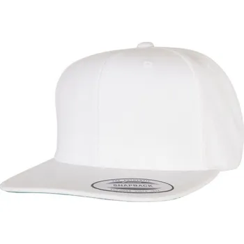 Kšiltovka Čepice kšiltovka Snapback, FLEXFIT Yupoong baseballová, bílá