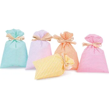 Dárková taška Sáček celofan 16x25 cm Pruhy