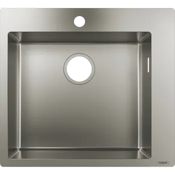 Nerezový dřez Hansgrohe S71 S711-F450 Vestavný dřez 450, nerezová ocel, 43301800