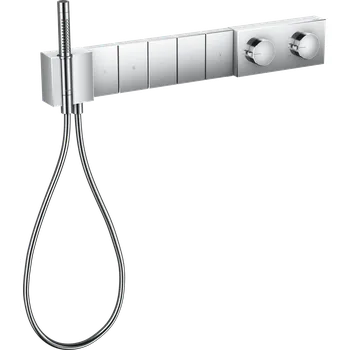 Vodovodní baterie AXOR Edge Modul termostatu Select 680/100 s podomítkovou instalací, pro 5 spotřebičů, chrom 46730000