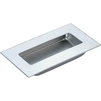 Nábytkové kování Zapuštěné madlo, nerez HH-AS2