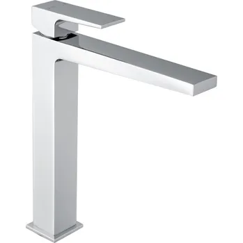 Vodovodní baterie Alpi Una - Umyvadlová baterie bez odtokové soupravy 242 mm, bílá matná UN18177BI/S