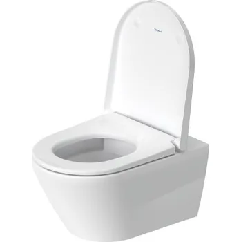 Klozet Duravit D-Neo - Závěsné WC Duravit Rimless® s HygieneGlaze 540x370 mm, upevnění Durafix, bílá 2577092000