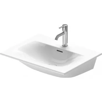 Duravit Viu - Umyvadlo do nábytku 630x490 mm, s přepadem, bílá 2344630000