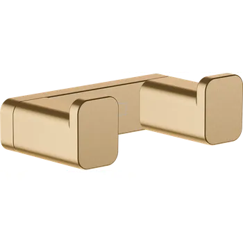 Hansgrohe AddStoris Dvojitý háček, kartáčovaný bronz 41755140