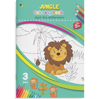 omalovánky Omalovánky B5 16 listů, Džungle, 5+