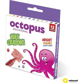 Voskovky Octopus 12 barev
