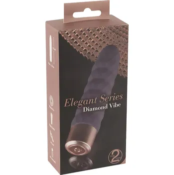 Vibrátor You2Toys Elegant Diamond - akumulátorový tyčový vibrátor (fialový)