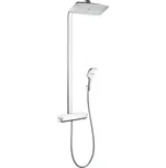 Hansgrohe Raindance E - Showerpipe 360 1jet s termostatem, bílá/chrom 27112400