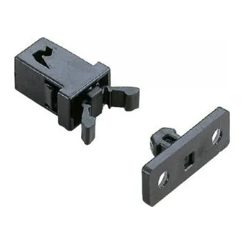 Nábytkové kování Zaklapávací uzávěr, nemagnetický, MINI PR4PK-B