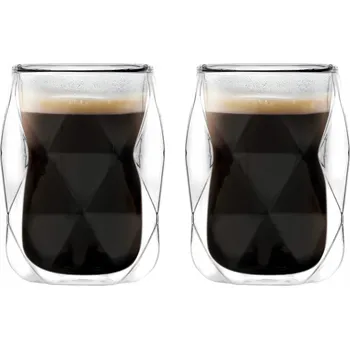 Sklenice Sklenice na kávu Vialli Design 100 ml 2 ks