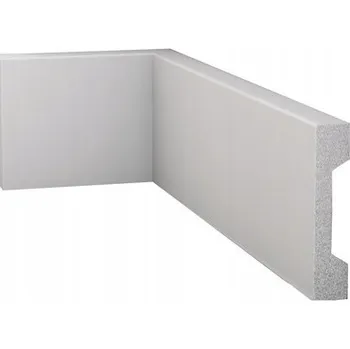 Podlahová lišta Lišta Stellar MDF 12 x 58, délka 100 cm, bílá