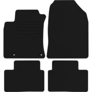 autokoberec Kobercové rohože Edecor velurové 4 ks