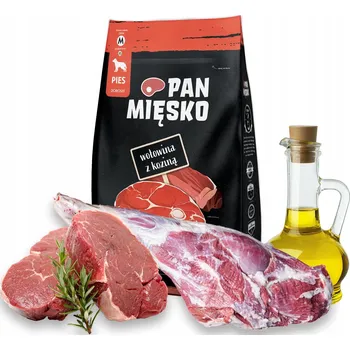 Krmivo pro psa Krmivo pro psy Pan Mięsko hovězí s kozím masem M 3 kg