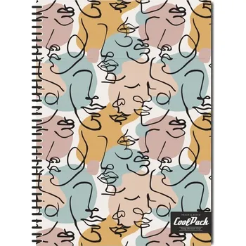 Sešit Sešit A4 s mřížkou CoolPack, 100 listů