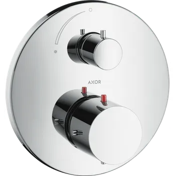 Vodovodní baterie AXOR Starck Termostat s podomítkovou instalací a s uzavíracím ventilem, chrom 10700000