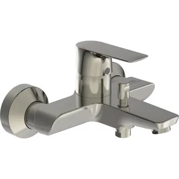 Vodovodní baterie Ideal Standard Connect Air - Vanová baterie nástěnná, ušlechtilá ocel A7033GN