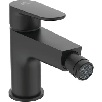 Vodovodní baterie Ideal Standard CeraFine O - Bidetová baterie bez odtokové garnitury, černá matná BD716XG