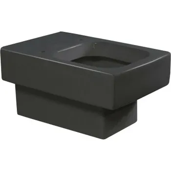 Klozet Duravit Vero - Závěsné WC 370x545 mm, černá 2217090864