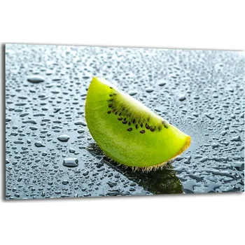 Obraz SKLENĚNÁ OCHRANNÁ DESKA NA SPORÁK 80x52 KIWI Tvrzené Sklo KUCHYNĚ 7v1