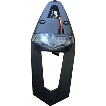 Osvětlení pro motocykl A Držák SPZ se světlem POLISPORT RS LED TAILLIGHT barva plastu černá, čiré sklo 8569500001