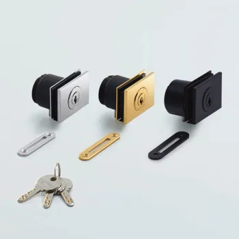 Nábytkové kování Západkový uzávěr pro skleněné dveře GS-GL5-GP-D