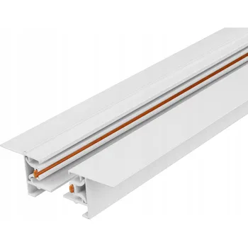 Bodové svítidlo Zapuštěná lišta pro 1-fázový LED lištový systém osvětlení, délka 2 m