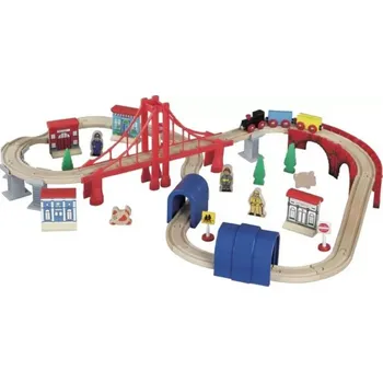 Vláček a vláčkodráha Maxim 50040 Vláčkodráha 60 dílků