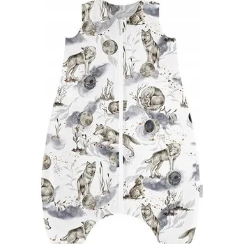 Příslušenství pro přepravu dětí BABYSTEPS Spací pytel s nohavicemi Wolf Moon XS 6m+