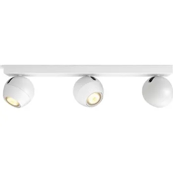 Bodové svítidlo Philips Hue White Ambiance 8719514339101 BUCKRAM stropní bodové svítidlo 3xGU10 +SWITCH 3x5,5W/3x250lm 2200-6500K biela bluetooth