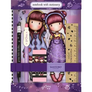 Blok Psací souprava Santoro London - The Duet, rozměry: 15.6 x 20 x 3 cm