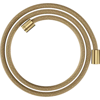 Sprchová hadice AXOR ShowerSolutions textilní sprchová hadice 1,60 m s válcovými matkami, vzhled kartáčovaného zlata, 28261250