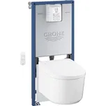 GROHE Sensia - Závěsná sprchová toaleta + Rapid SLX Sada 4 v 1, alpská bílá 36509SH0