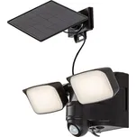 RABALUX 77091 Leszno solární svítidlo/reflektor se senzorem LED 10W/800lm 4000K IP54 černá, bílá