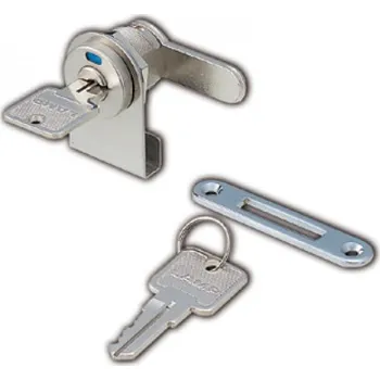 Nábytkové kování Západkový uzávěr pro skleněné dveře 2200GL-B