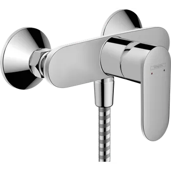 Vodovodní baterie Hansgrohe Vernis Blend - Páková sprchová baterie nástěnná, se 2 velikostmi průtoku, chrom 71646000