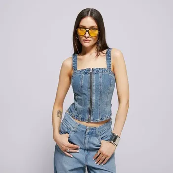 Pánské oblečení Levi's Top Sculpted Bustier Med. Modrá S
