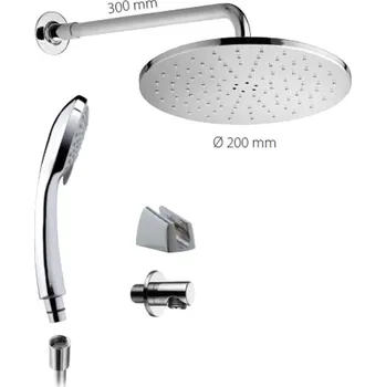 Sprchová hlavice Alpi Moon pack - Sprchový set Moon k podomítkové baterii